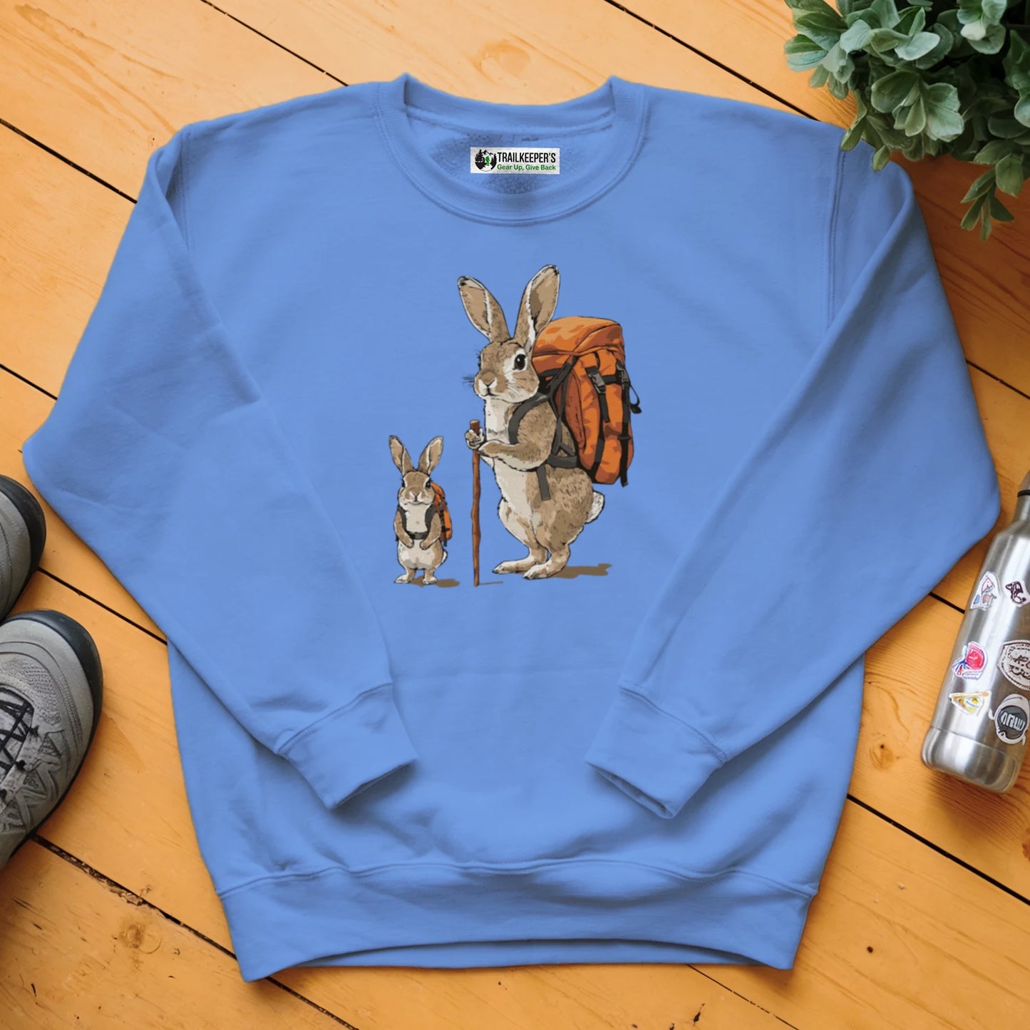 Rabbit Backpacker Family Sweatshirt