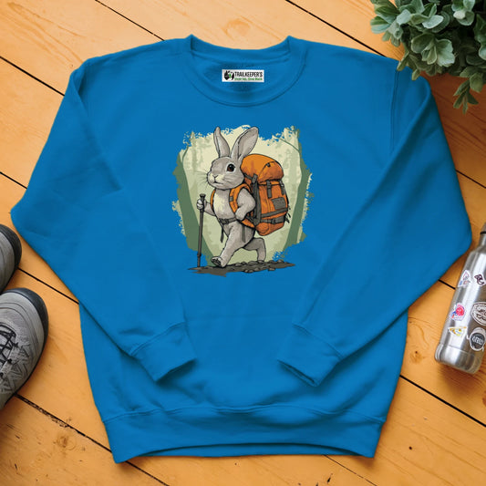 Rabbit Backpacker In The Forest Sweatshirt