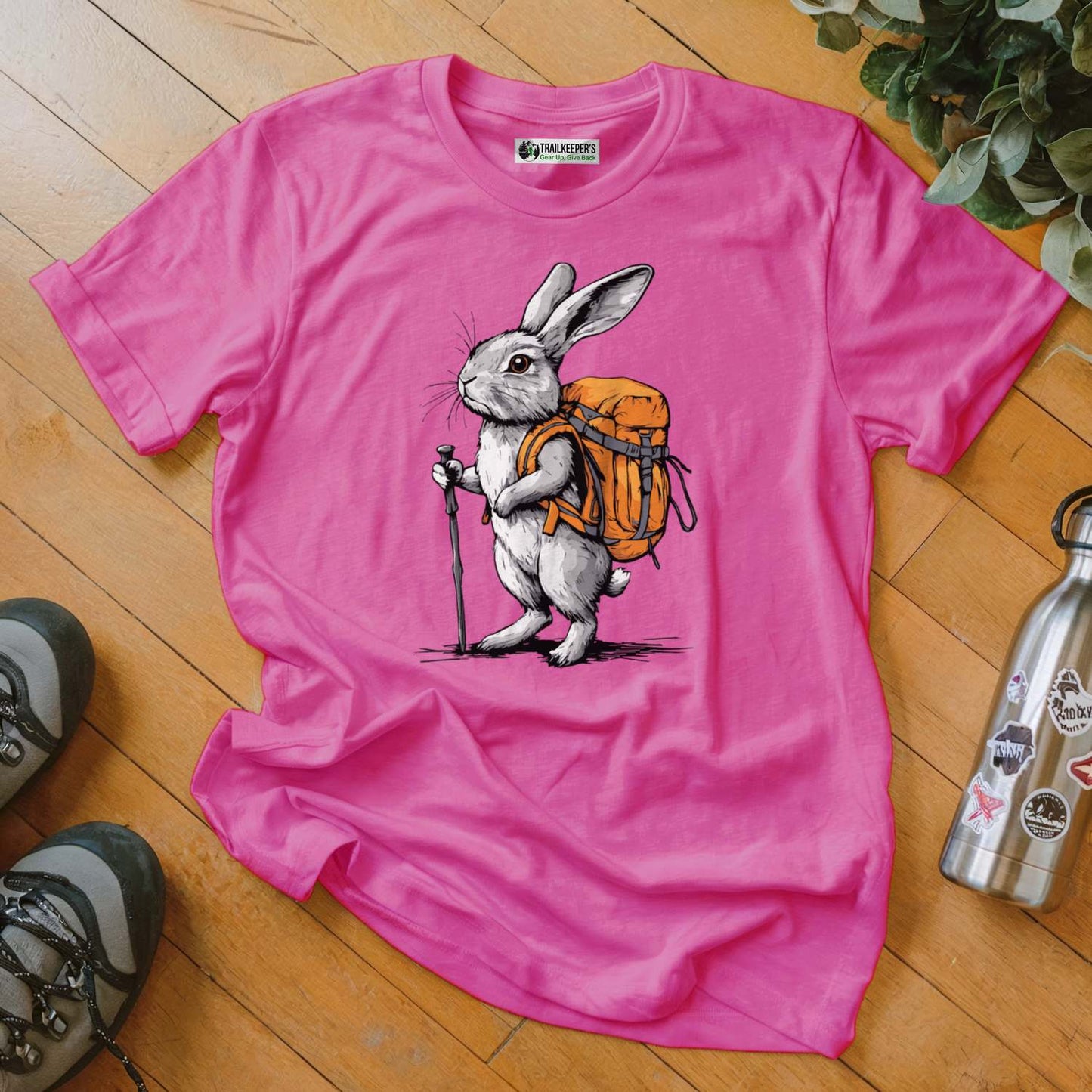 Rabbit Backpacker T-Shirt