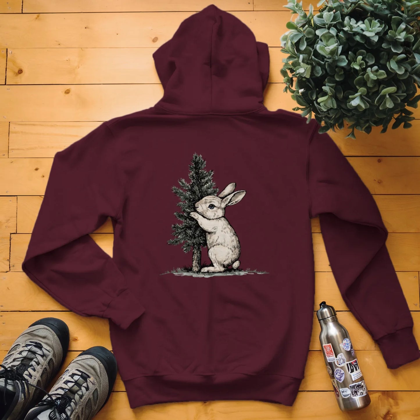 Rabbit Tree Hugger Hoodie