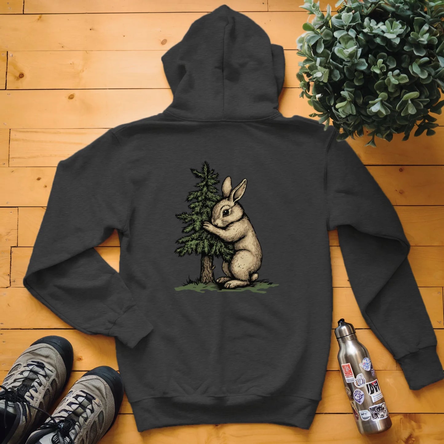 Rabbit Tree Hugger Hoodie