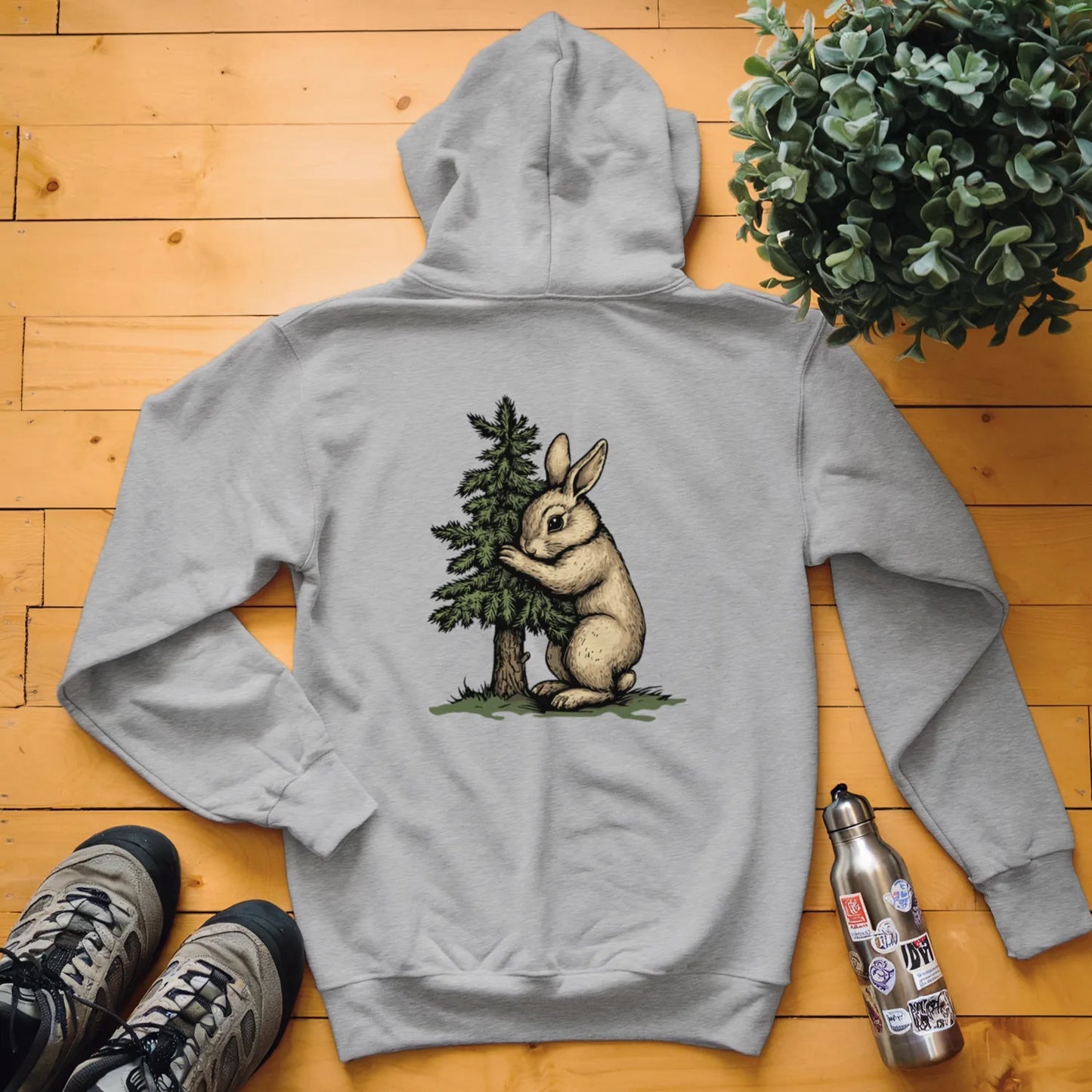 Rabbit Tree Hugger Hoodie
