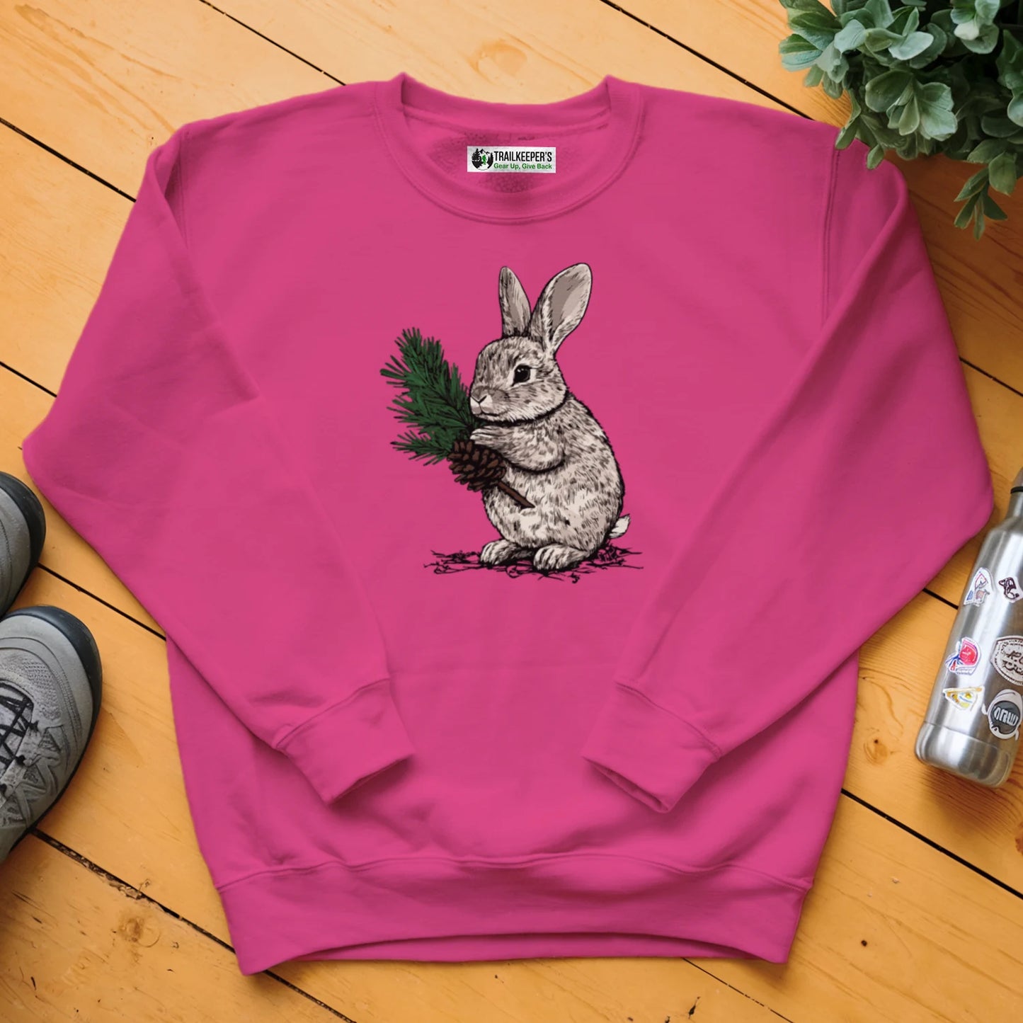 Rabbit Tree Hugger Sweatshirt