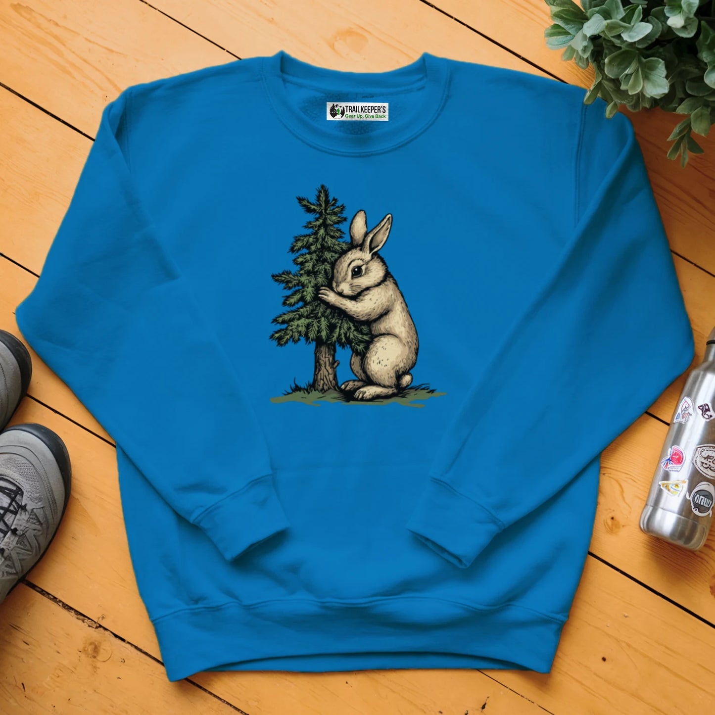 Rabbit Tree Hugger Sweatshirt