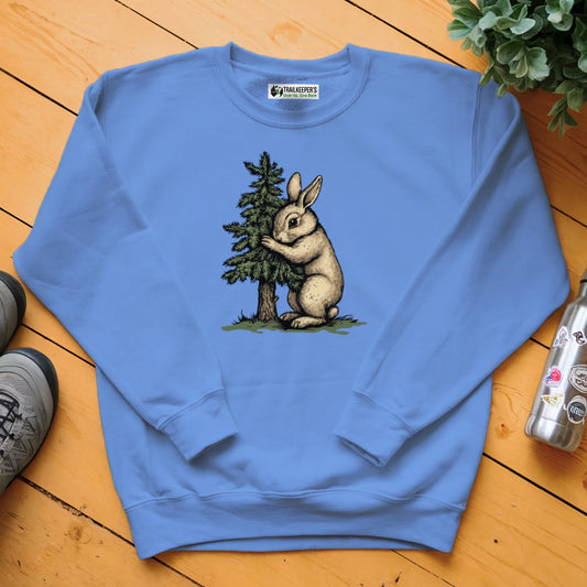 Rabbit Tree Hugger Sweatshirt