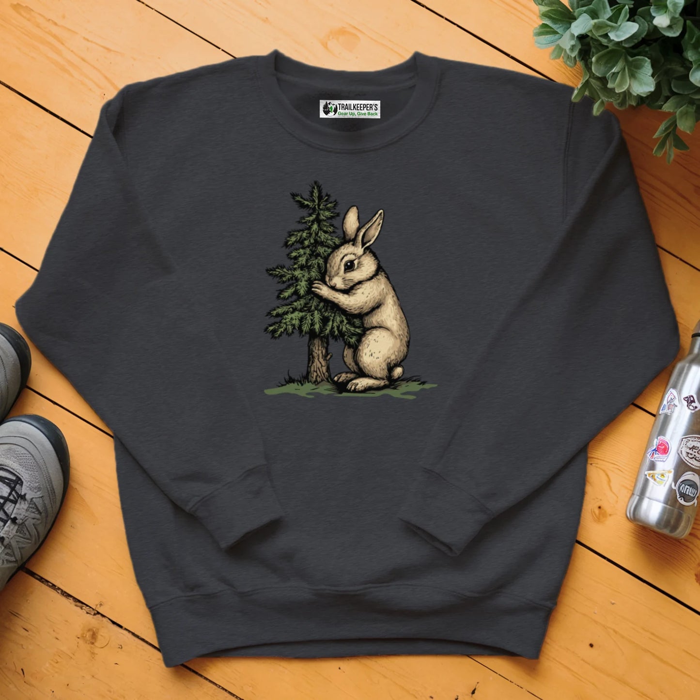 Rabbit Tree Hugger Sweatshirt
