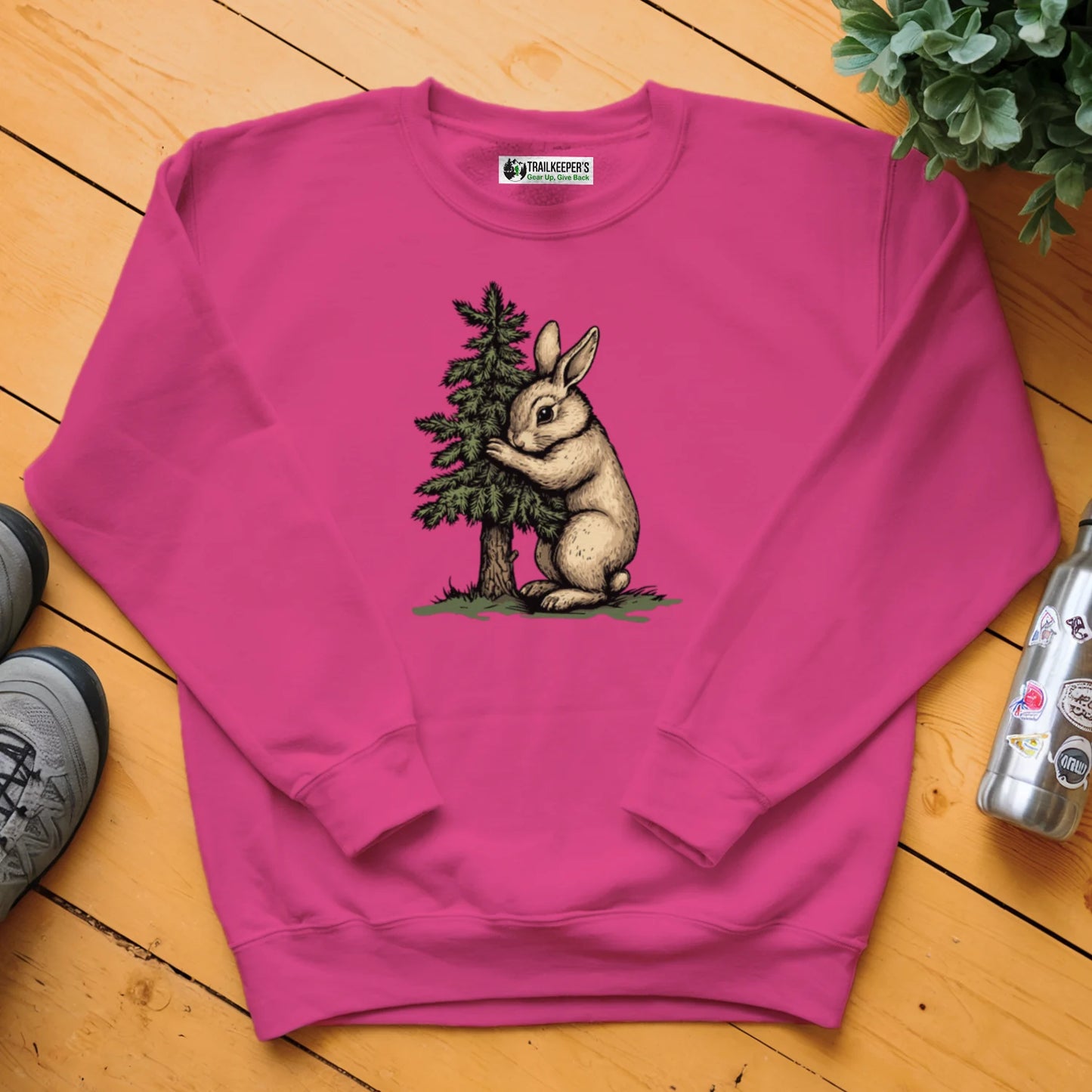 Rabbit Tree Hugger Sweatshirt