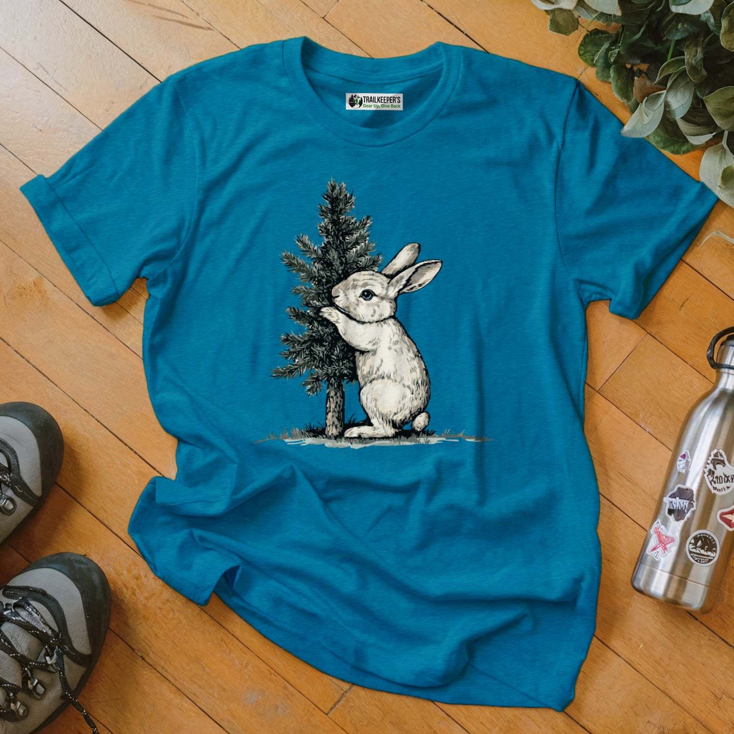 Rabbit Tree Hugger T-Shirt
