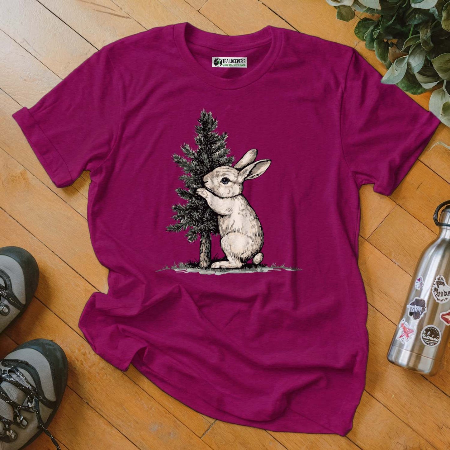 Rabbit Tree Hugger T-Shirt