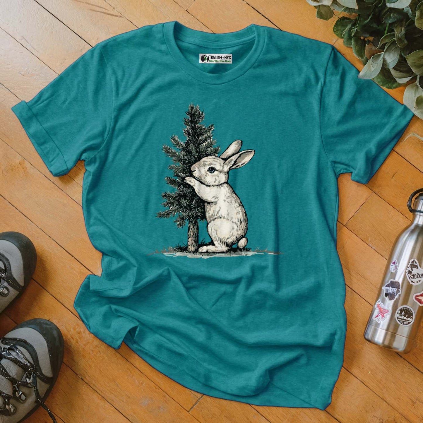 Rabbit Tree Hugger T-Shirt