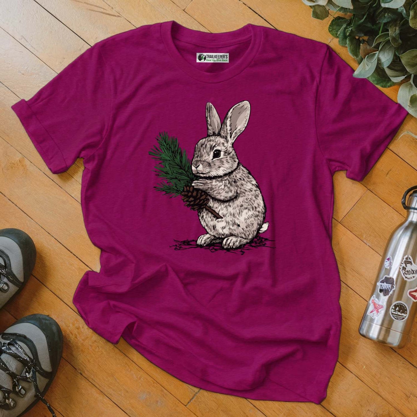 Rabbit Tree Hugger T-Shirt