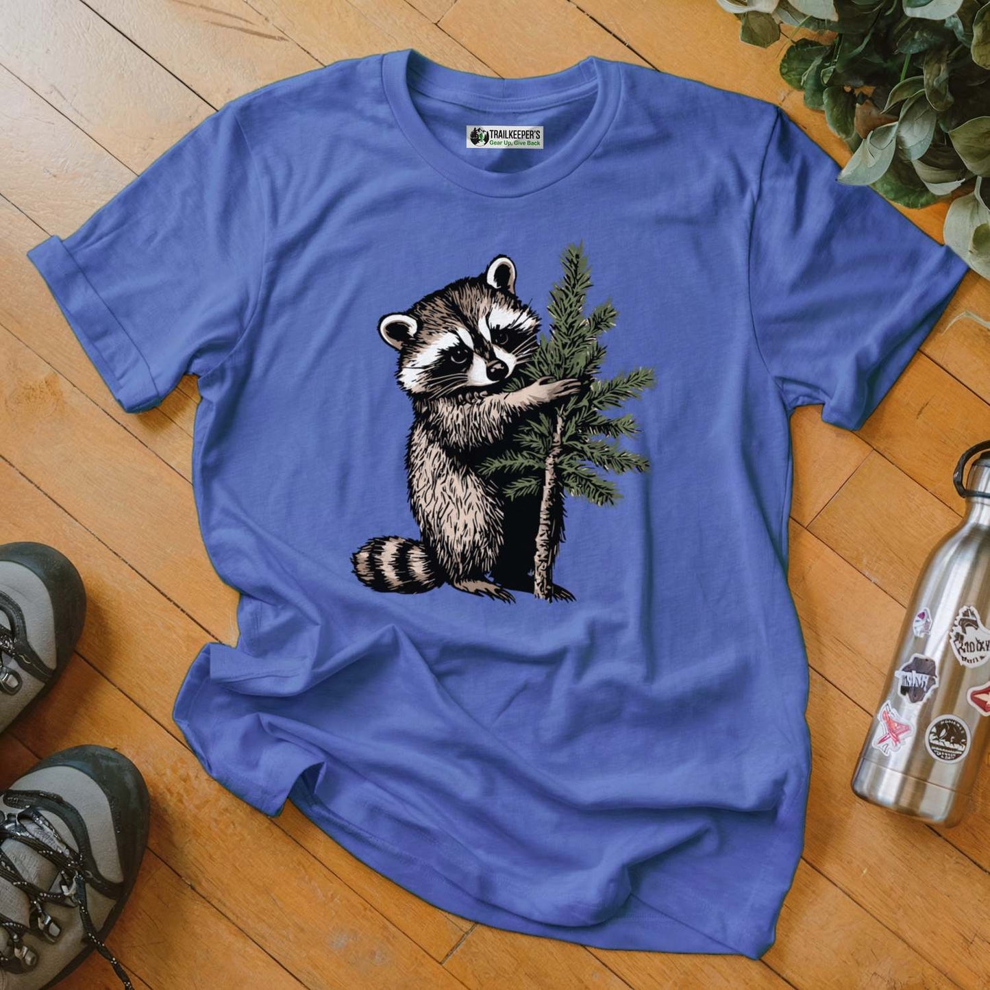 Raccoon Tree Hugger T-Shirt