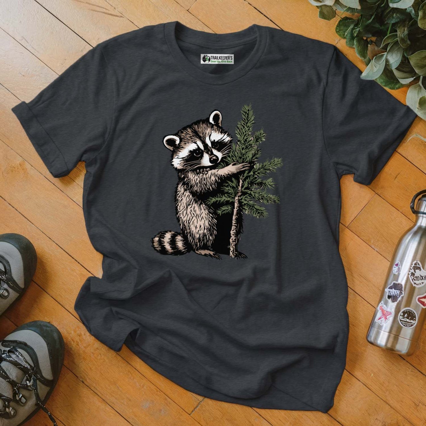 Raccoon Tree Hugger T-Shirt