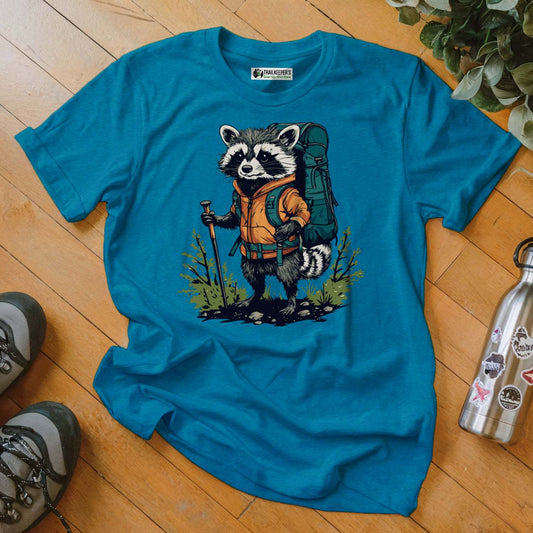 Raccoon Backpacker T-Shirt