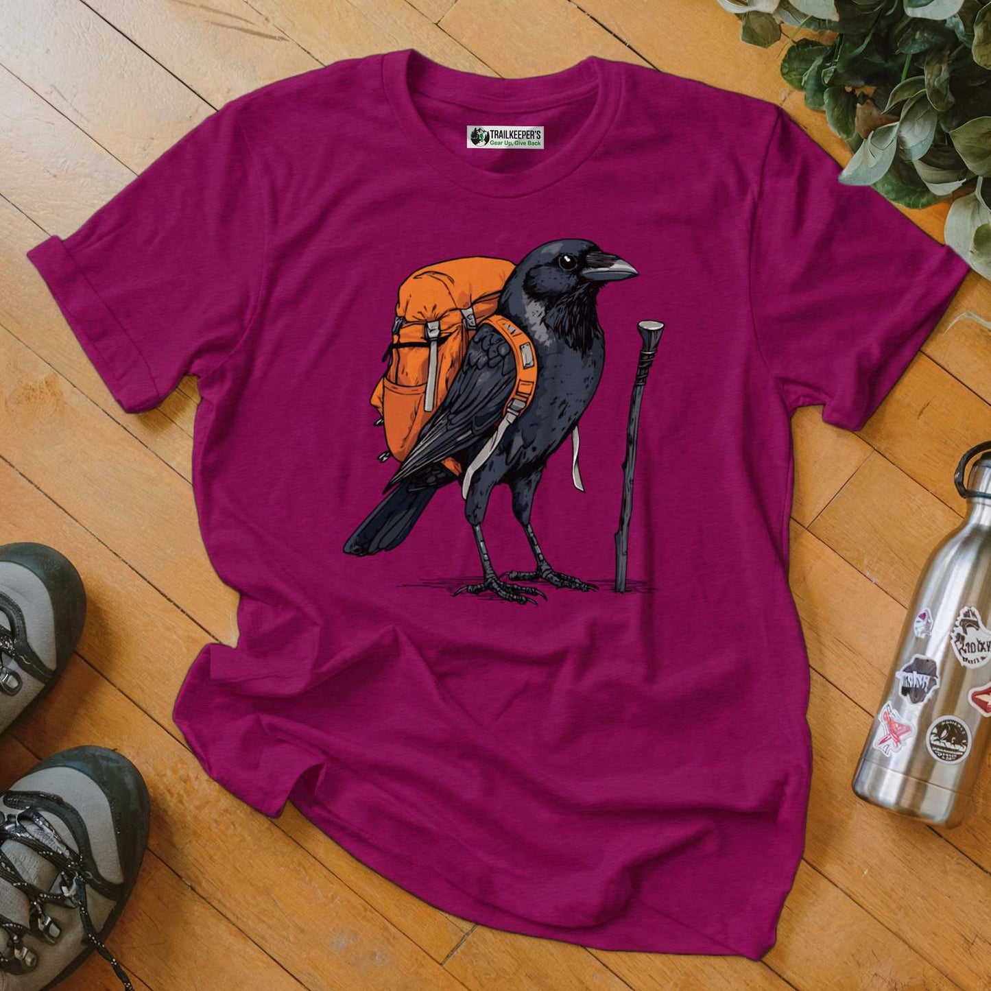 Raven Backpacker T-Shirt