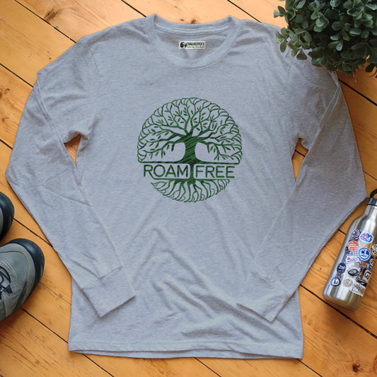 Roam Free Mandala Long Sleeve T-Shirt