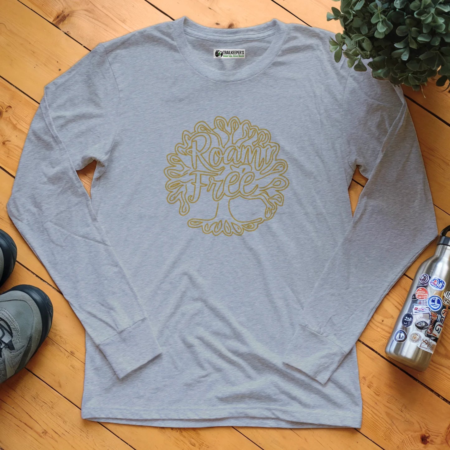 Roam Free Mandala Long Sleeve T-Shirt