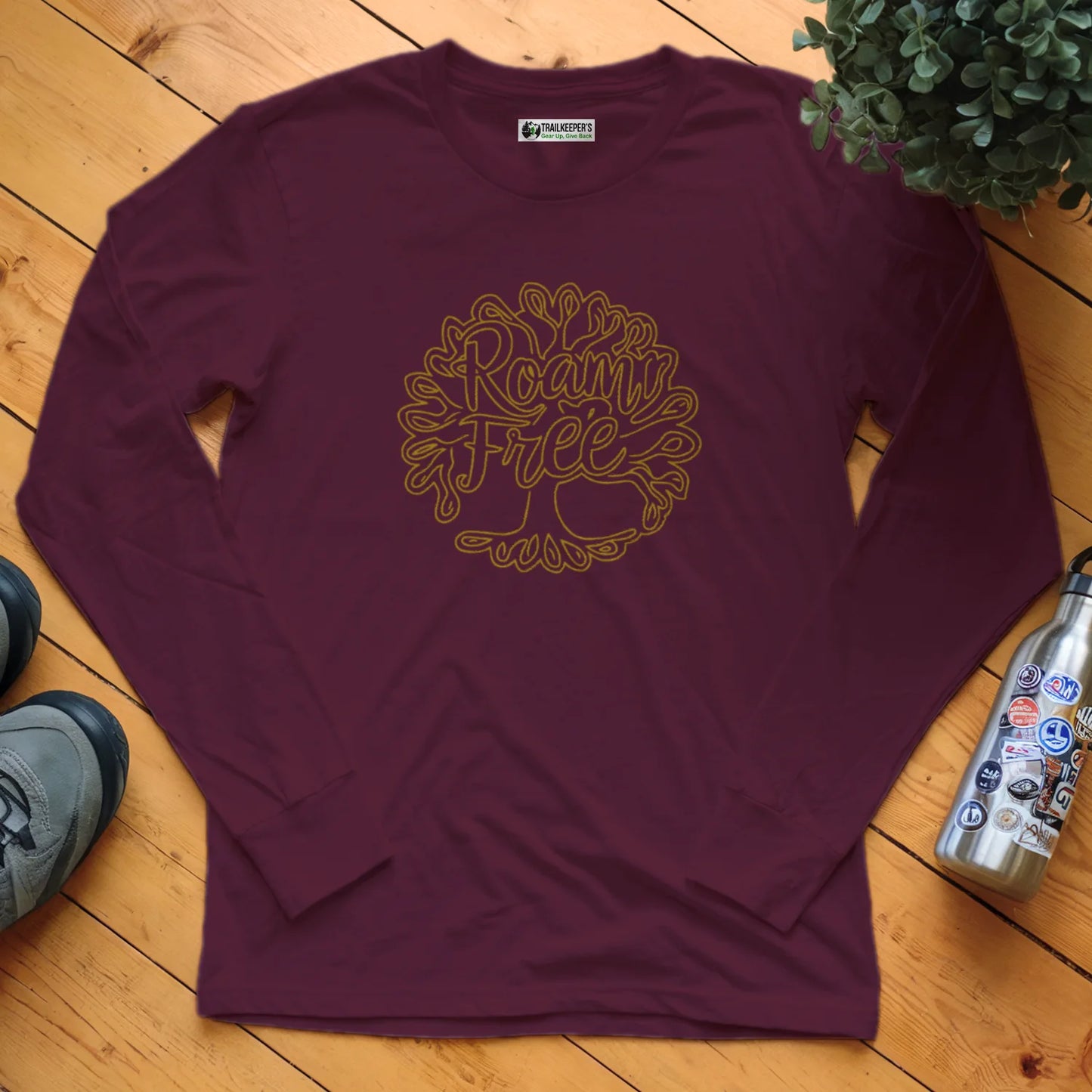 Roam Free Mandala Long Sleeve T-Shirt