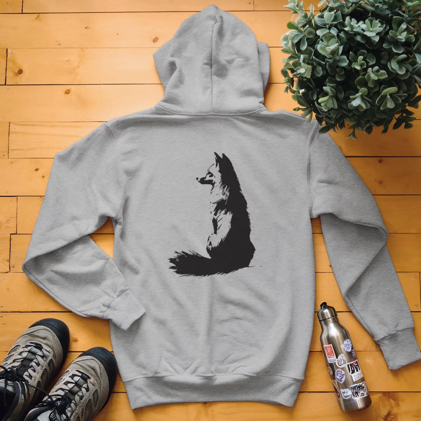Shadowed Fox Hoodie