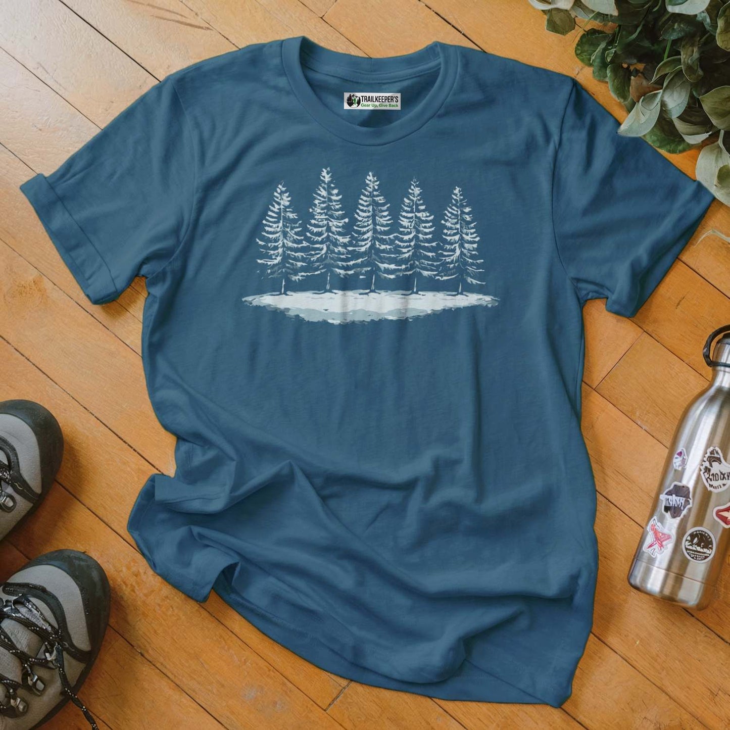 Snow Covered Treeline T-Shirt