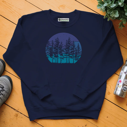 Soulful Forest Silhouette Sweatshirt
