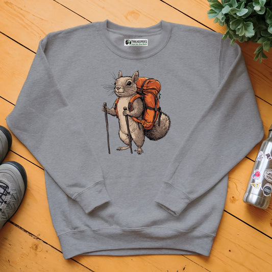 Squirrel Backpacker Sweatshirt