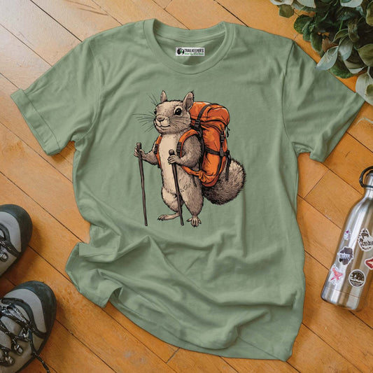 Squirrel Backpacker T-Shirt
