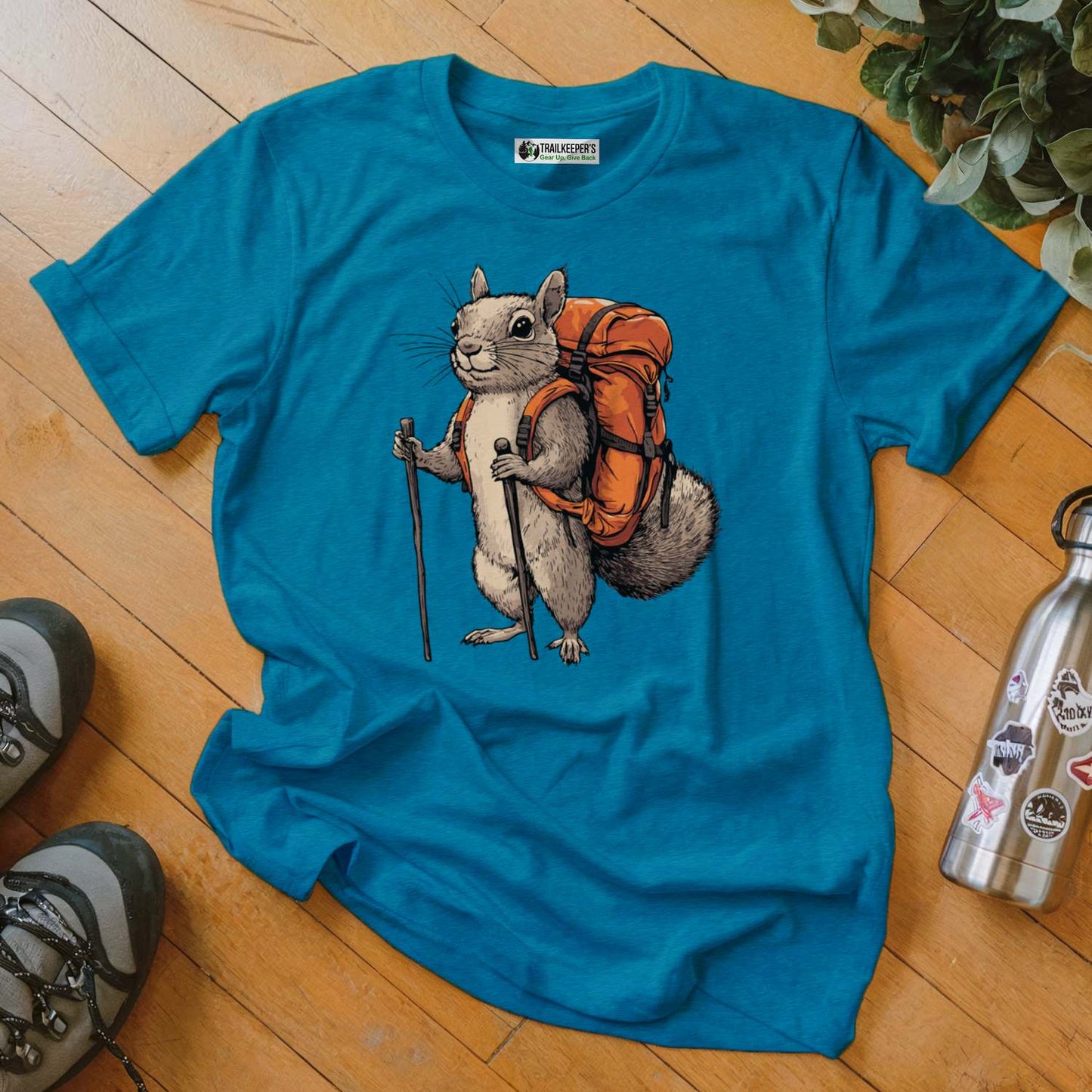Squirrel Backpacker T-Shirt