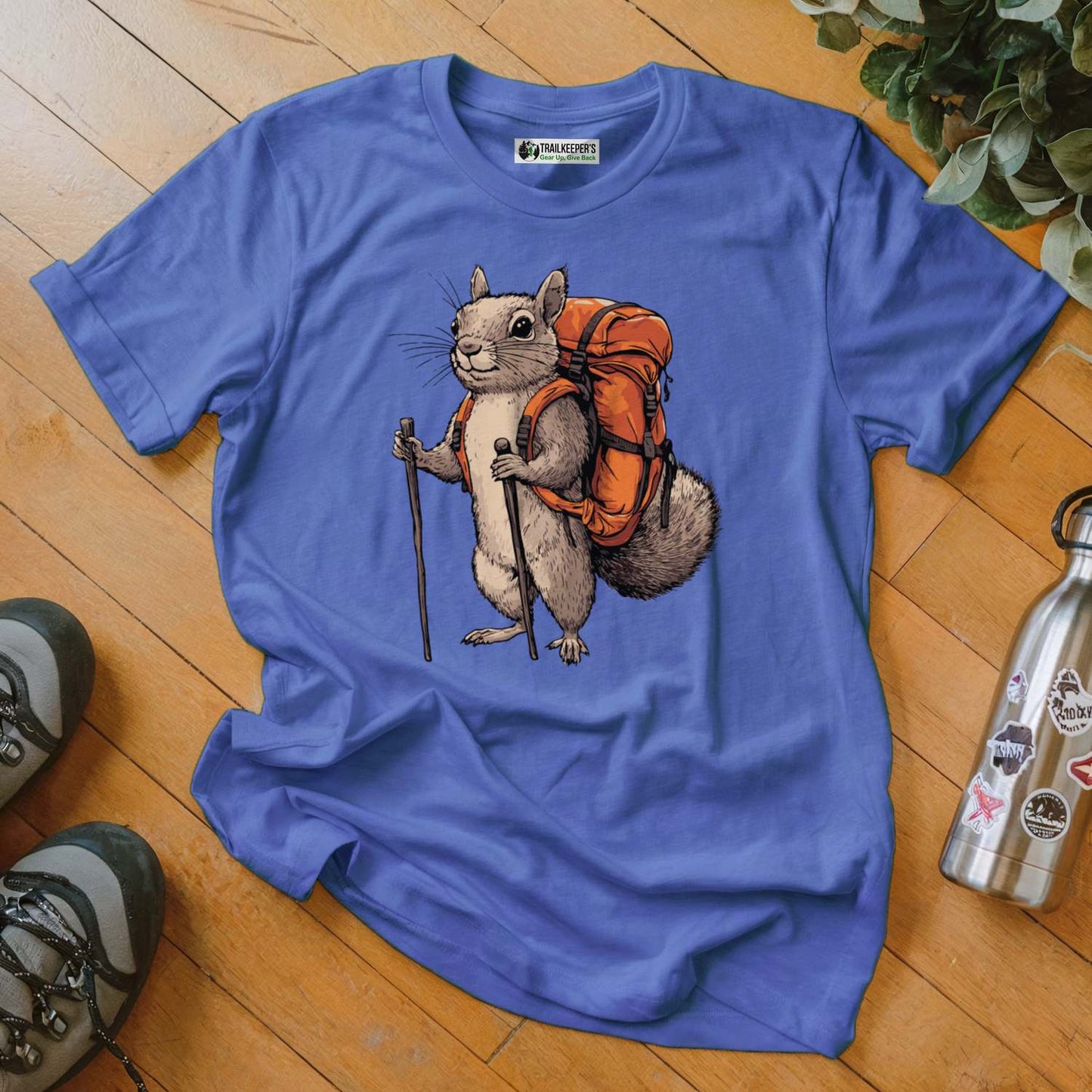 Squirrel Backpacker T-Shirt