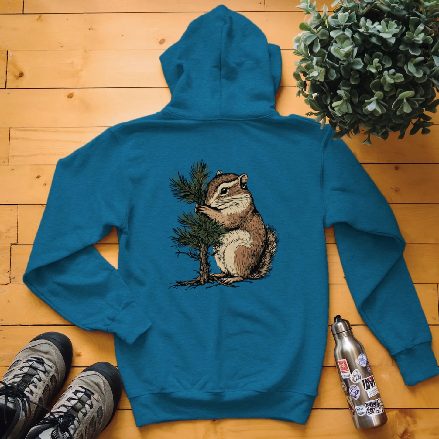 Squirrel Tree Hugger Hoodie