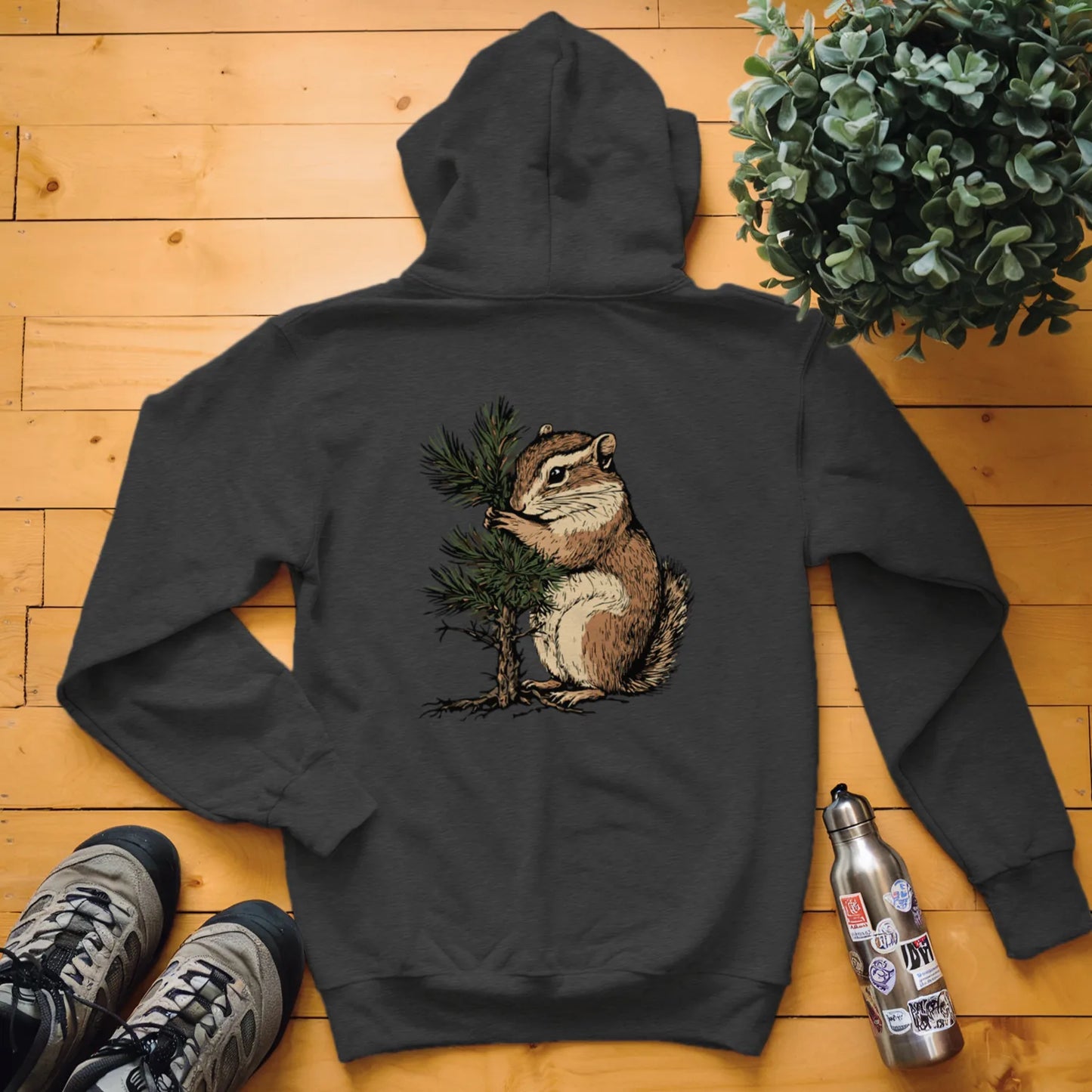 Squirrel Tree Hugger Hoodie