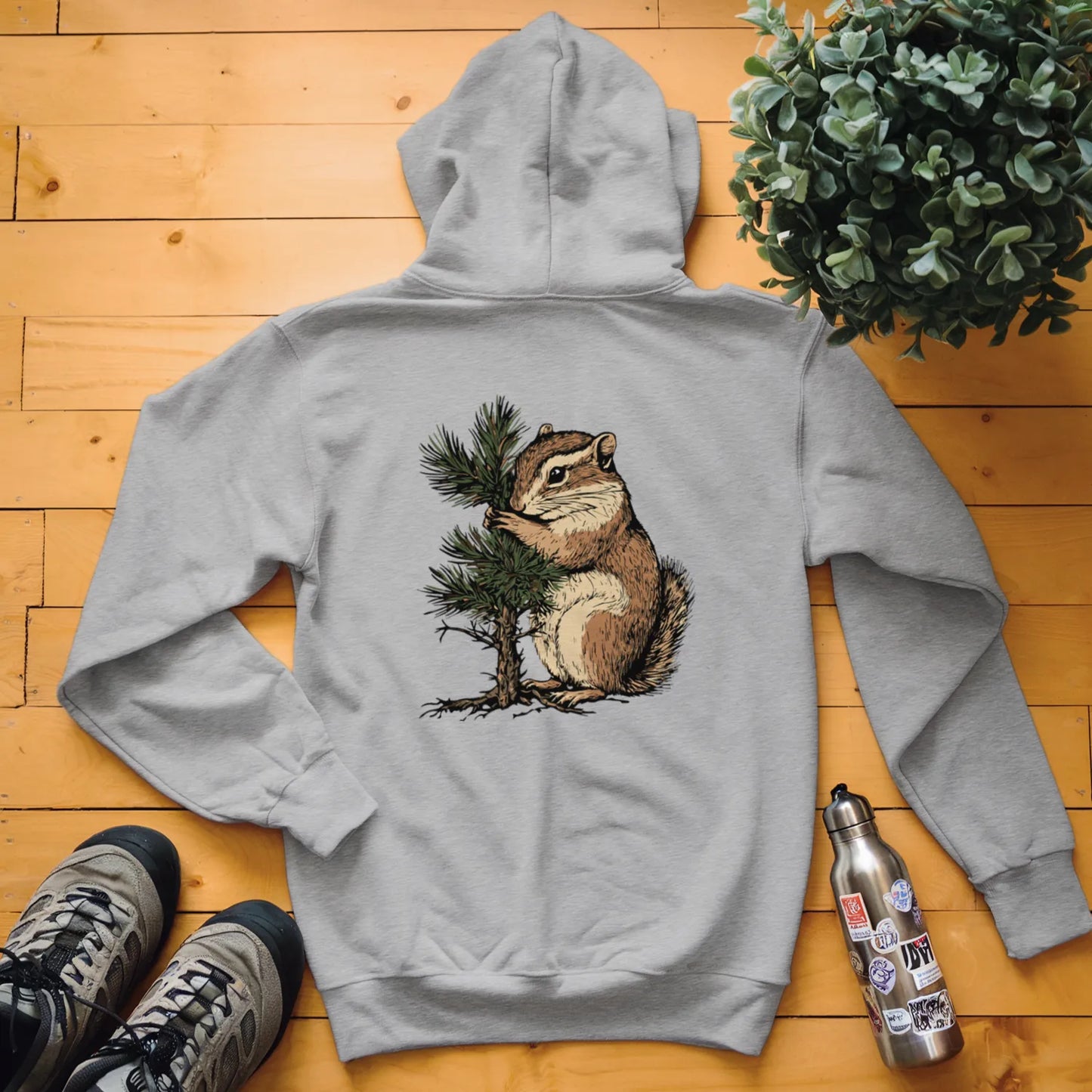 Squirrel Tree Hugger Hoodie