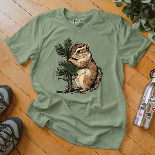 Squirrel Tree Hugger T-Shirt