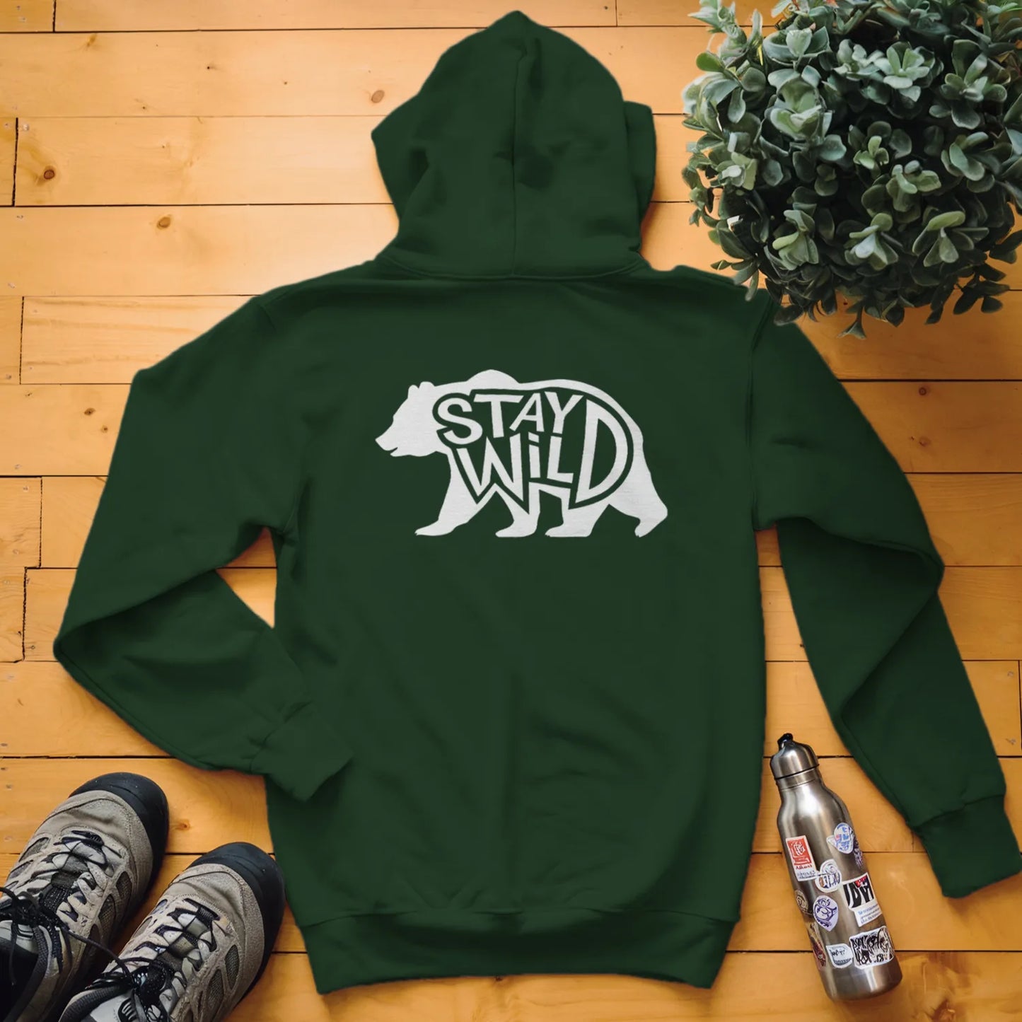 Stay Wild Bear Hoodie