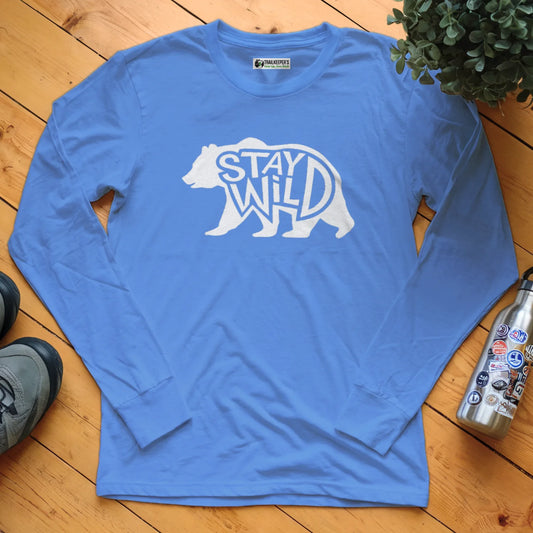 Stay Wild Bear Long Sleeve T-Shirt