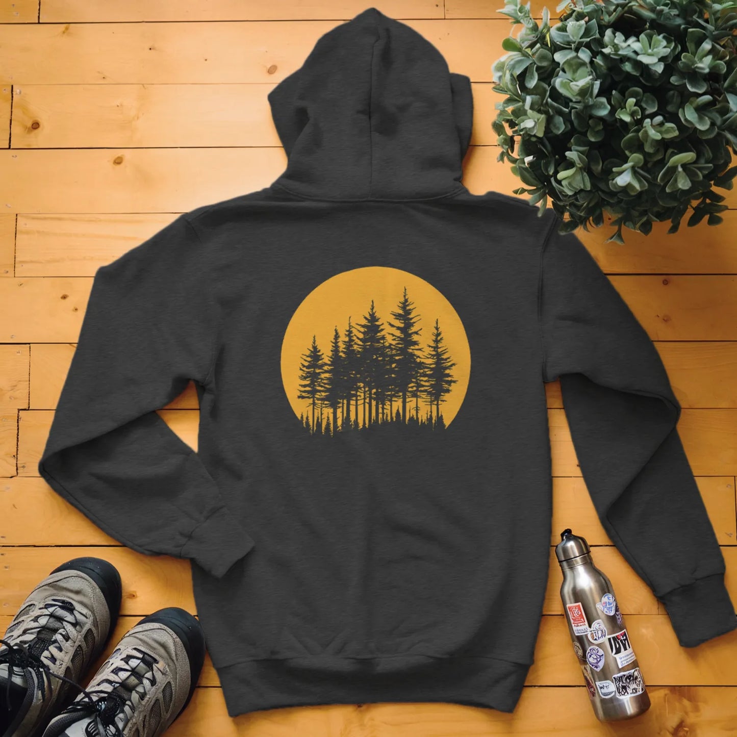 Sun Forest Silhouette Hoodie