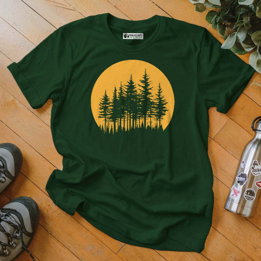 Sun Forest Silhouette T-Shirt