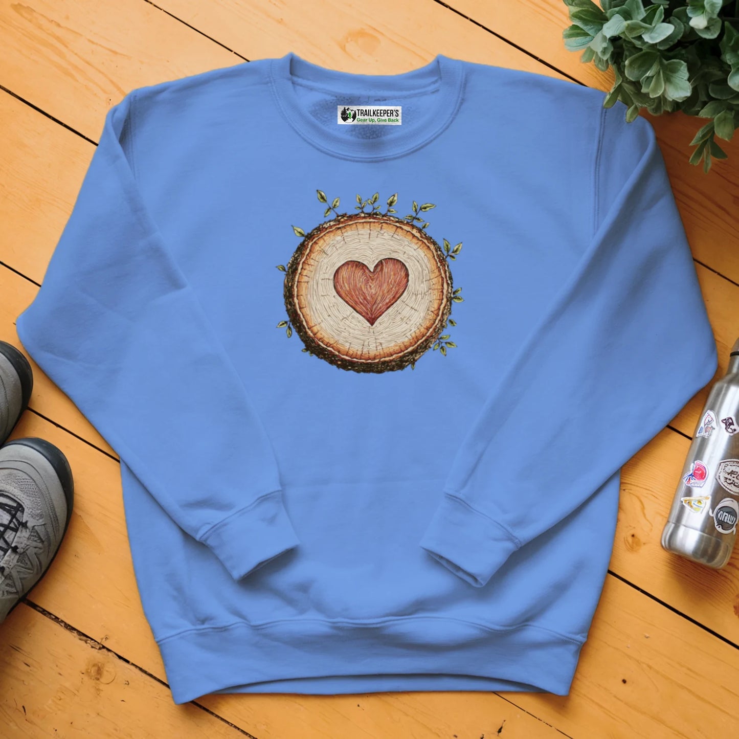 Tree Heart Wood Sweatshirt