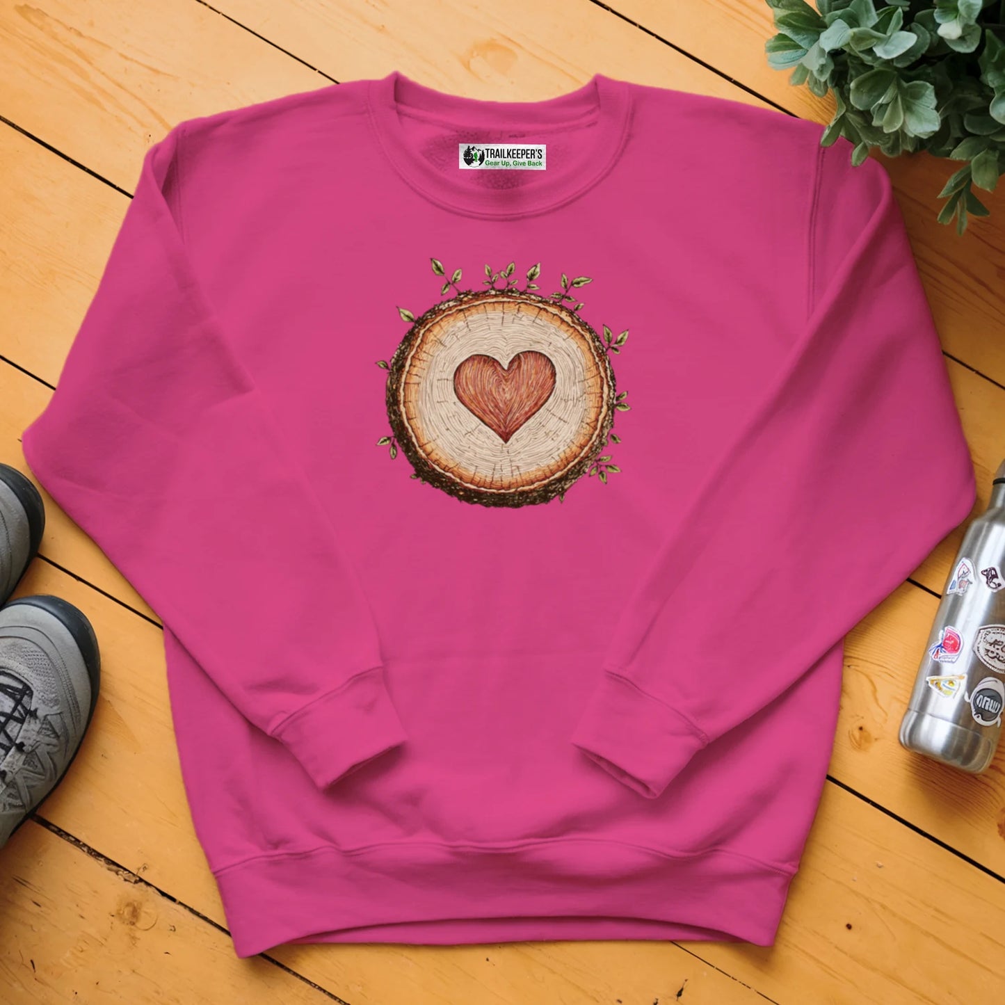 Tree Heart Wood Sweatshirt