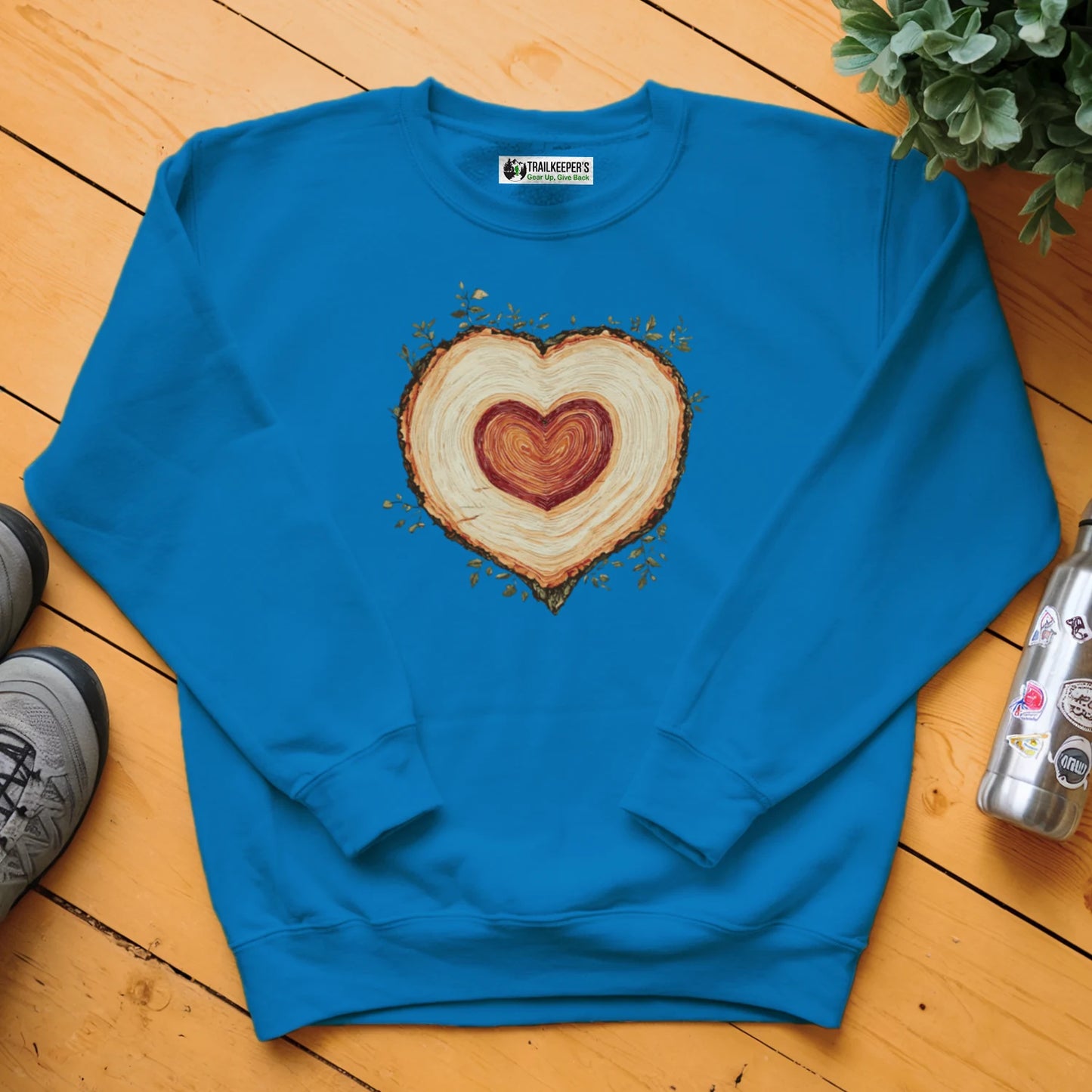 Tree Heart Wood Sweatshirt
