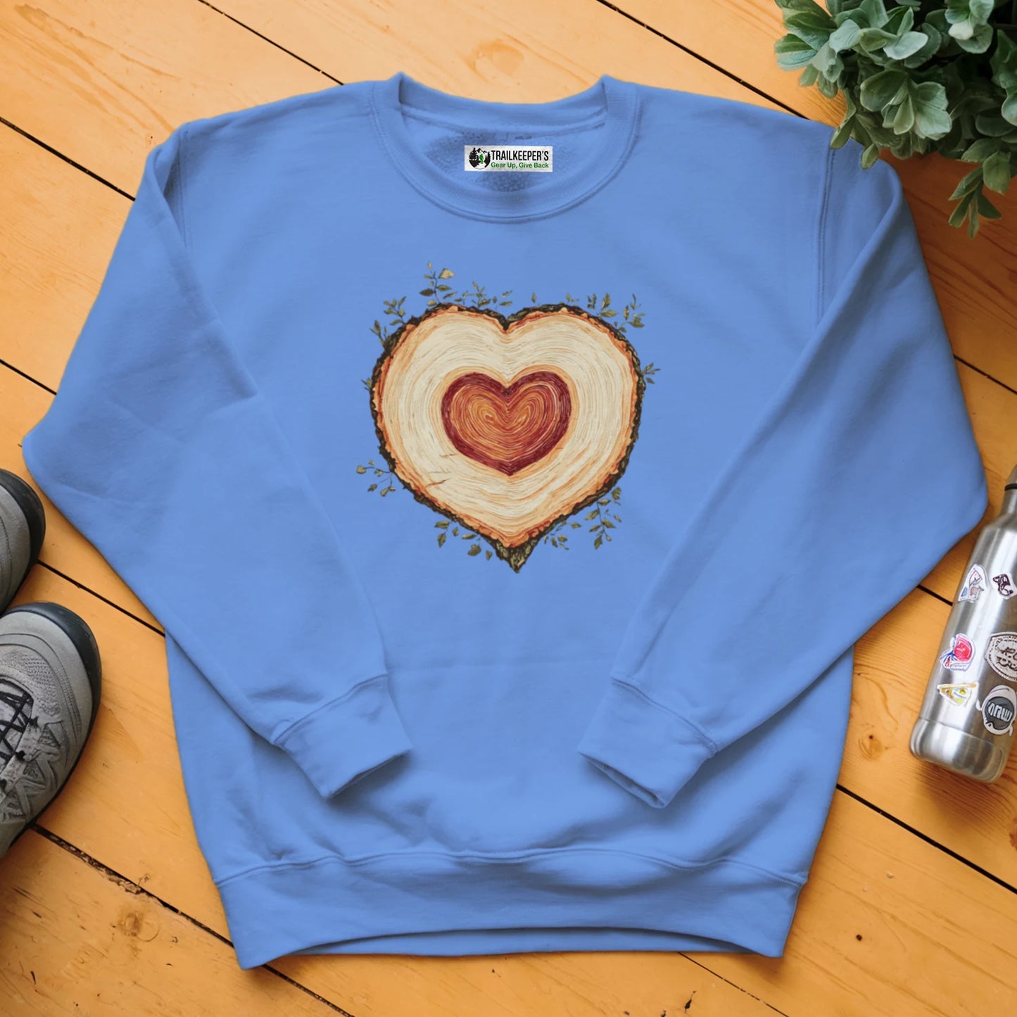 Tree Heart Wood Sweatshirt