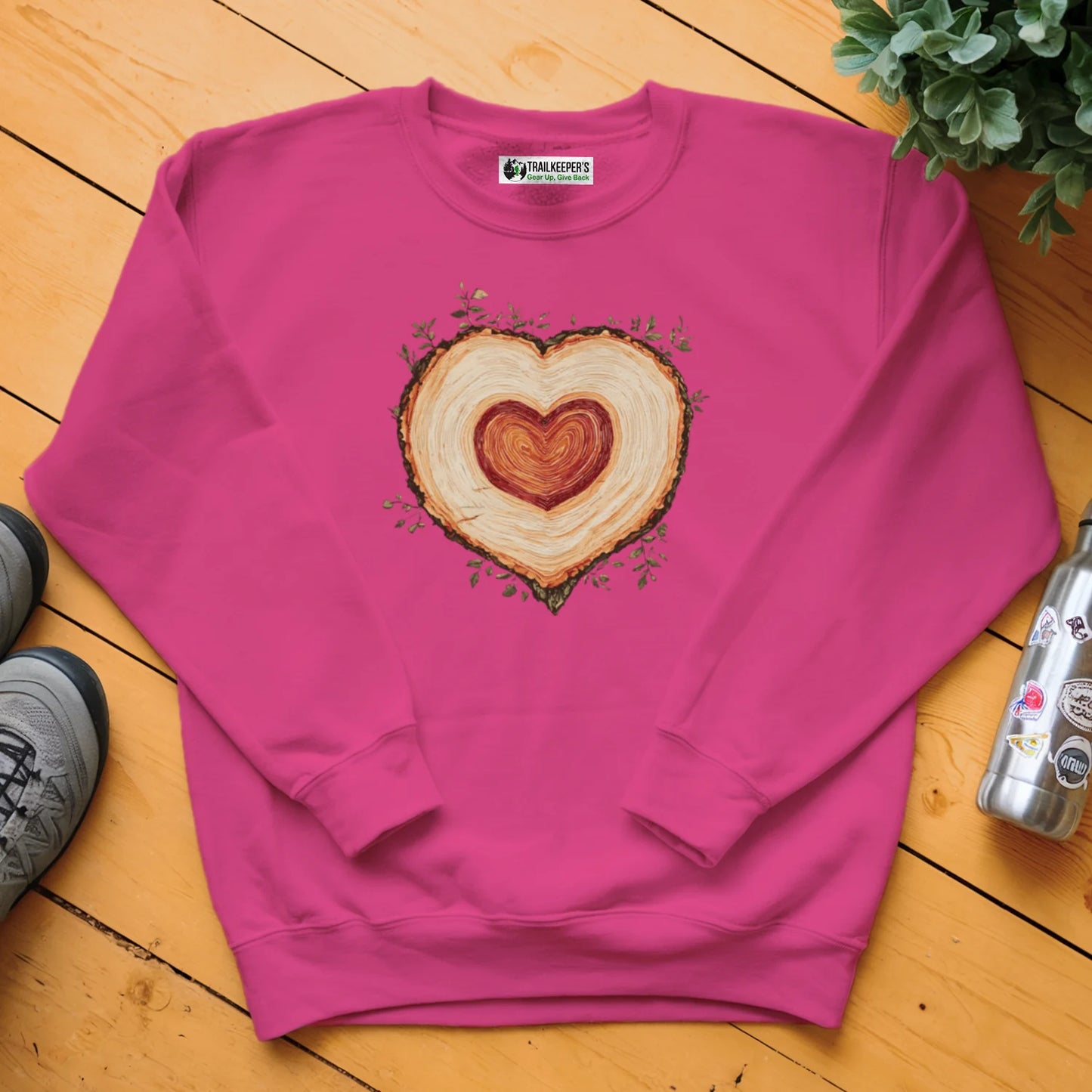 Tree Heart Wood Sweatshirt