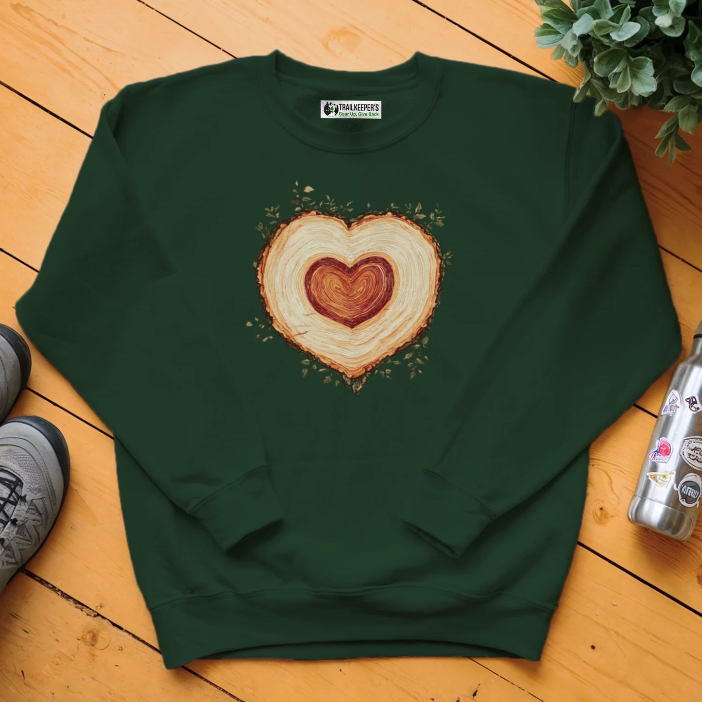 Tree Heart Wood Sweatshirt