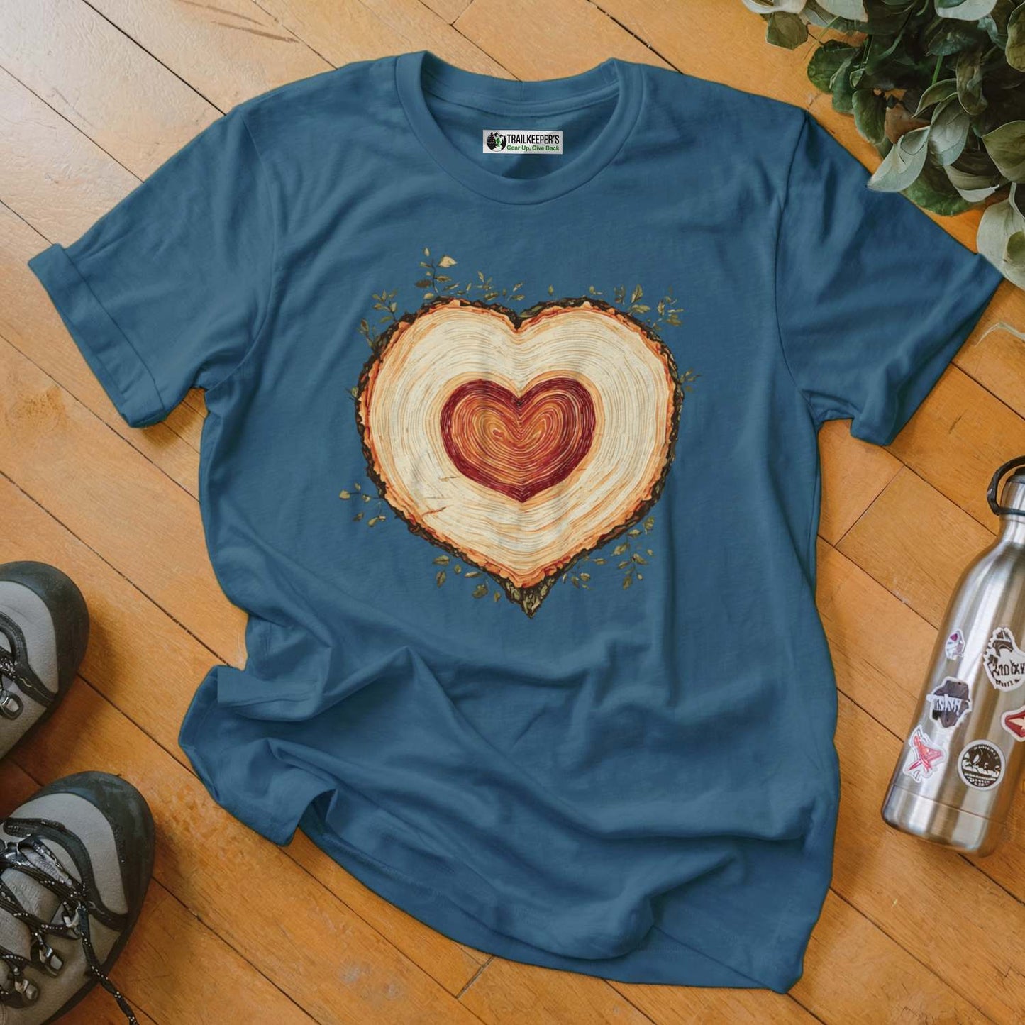 Tree Heart Wood T-Shirt
