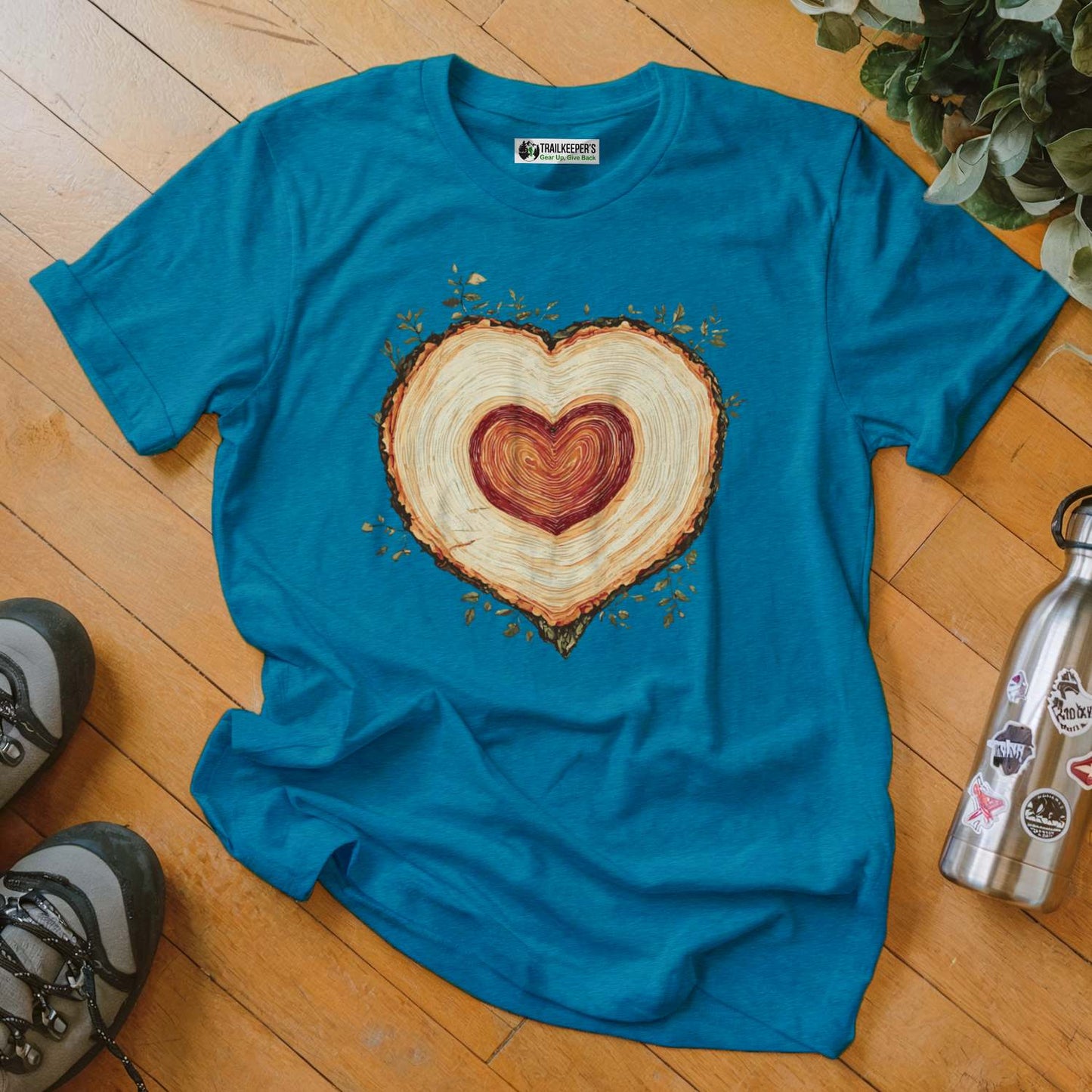 Tree Heart Wood T-Shirt