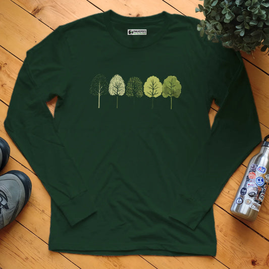 Tree Row Long Sleeve T-Shirt