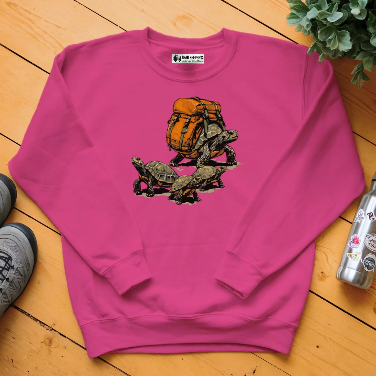 Turtle Backpacker Family Sweatshirt