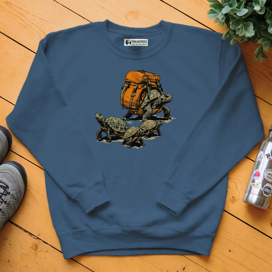 Turtle Backpacker Family Sweatshirt