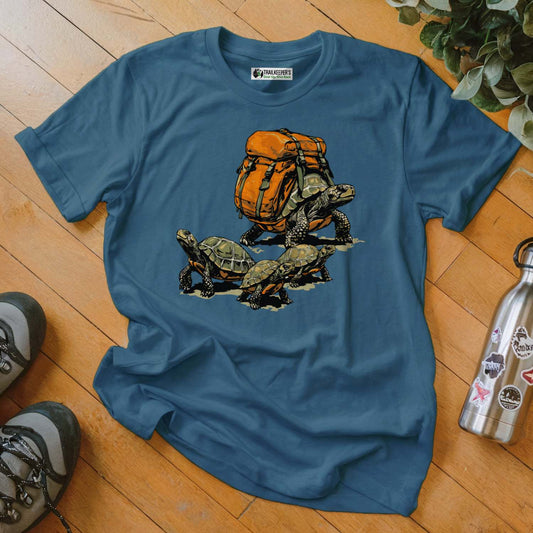 Turtle Backpacker Family T-Shirt