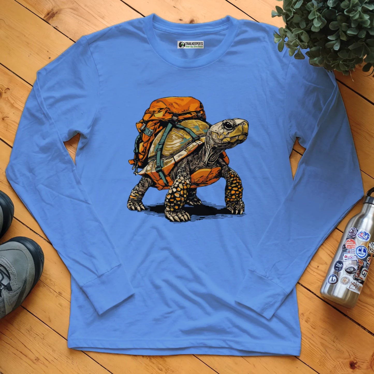 Turtle Backpacker Long Sleeve T-Shirt
